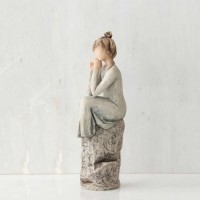 ウィローツリー彫像 【Patience】 - 静かな努力