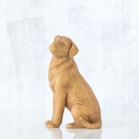 ウィローツリー彫像 【Love my Dog(light)】 - 私の愛犬