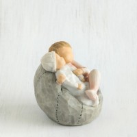 ウィローツリー彫像 【My new baby(blush)】 - 私の赤ちゃん (頬紅)