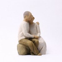 ウィローツリー彫像 【Anniversary】 - 二人の記念日