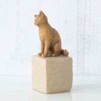 ウィローツリー 彫像 【Love my Cat (light)】 - 私の愛猫