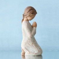 ウィローツリー彫像 【Prayer of Peace】 - 静かな祈り