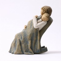 ウィローツリー彫像 【The Quilt】 - キルト; おやすみ